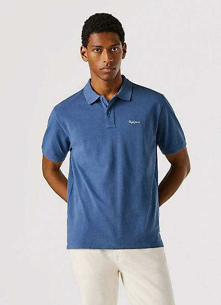 Pepe Jeans Poloshirt "OSCAR" aus Baumwoll-Piqué, mit Logostickerei günstig online kaufen