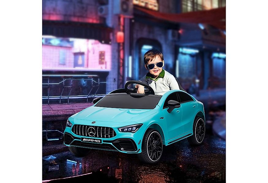 AIYAPLAY Elektro-Kinderauto 12V, mit Fernbedienung, Musik, Leuchte, USB/MP3 günstig online kaufen