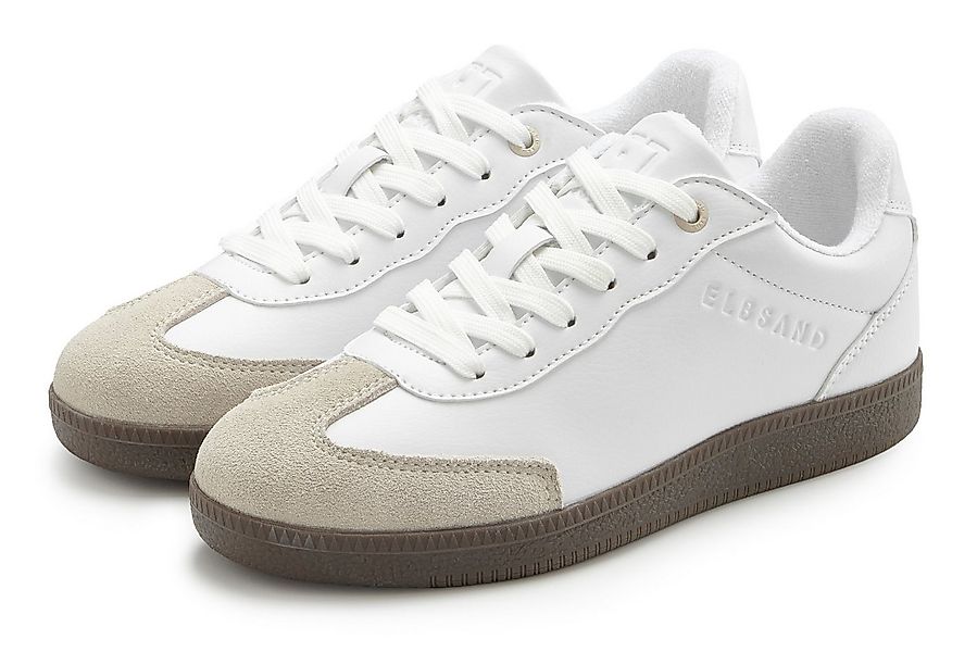 Elbsand Freizeitschuh, Schnürschuh, Turnschuh, Retro Sneaker, Lederschuh Sn günstig online kaufen