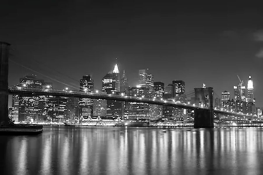 Papermoon Fototapete »New York Schwarz & Weiß« günstig online kaufen