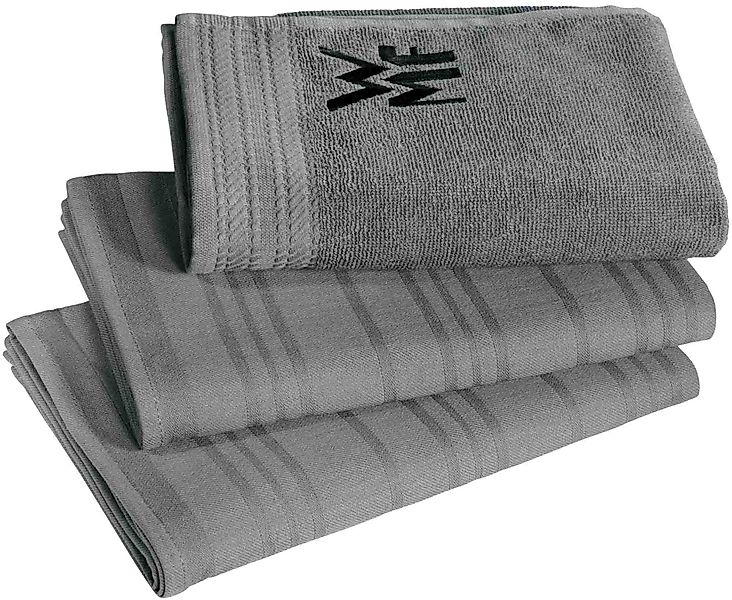 WMF Geschirrtuch, (Set, 3-tlg), 100% Baumwolle, günstig online kaufen