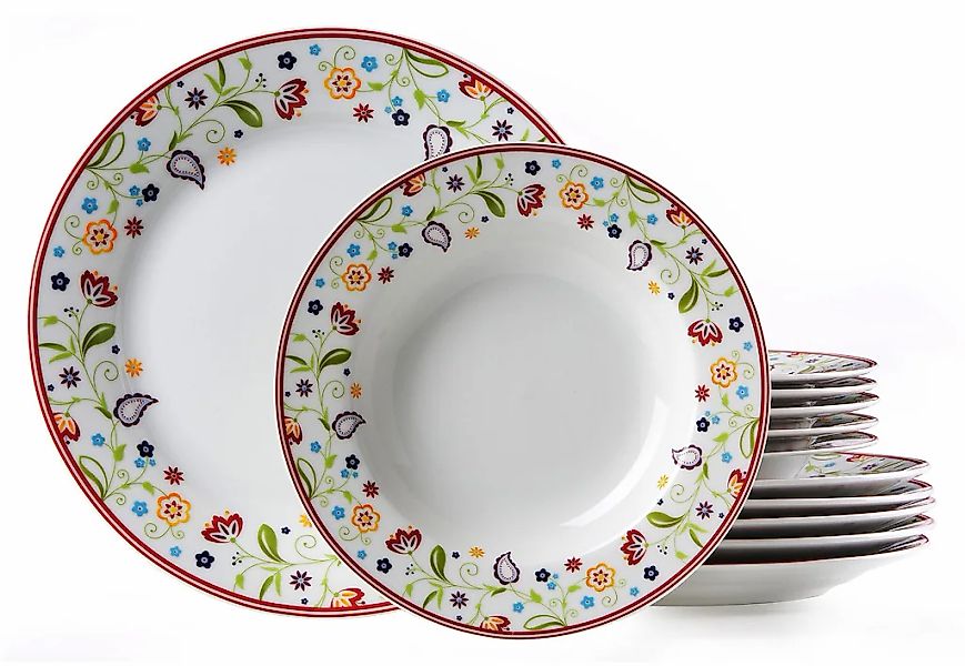 Ritzenhoff & Breker Tafelservice "Doppio Shanti, Teller Set, Geschirr-Set" günstig online kaufen