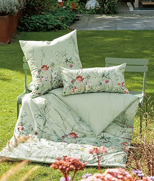 Janine Bettwäsche »CARMEN S55091-06 *155x220,80x80«, mit Reißverschluss günstig online kaufen