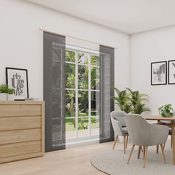 Neutex for you Schiebegardine "LUCIA" Paneelwagen 1 Stk. tlg. Criss-cross O günstig online kaufen