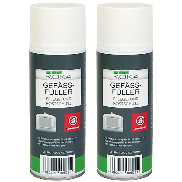 KOKA 2x Gefäßfüller Unbrennbar 400ml günstig online kaufen