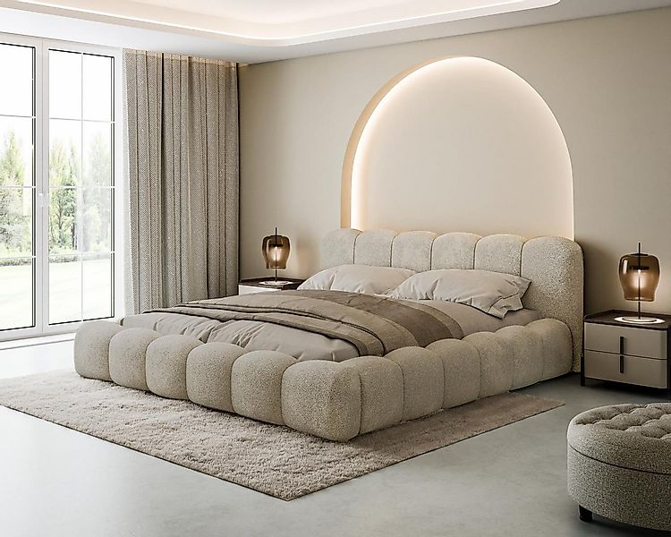 Compleo Polsterbett Designerbett, Wolkenbett, TOPSELLER, Modern Schlafzimme günstig online kaufen