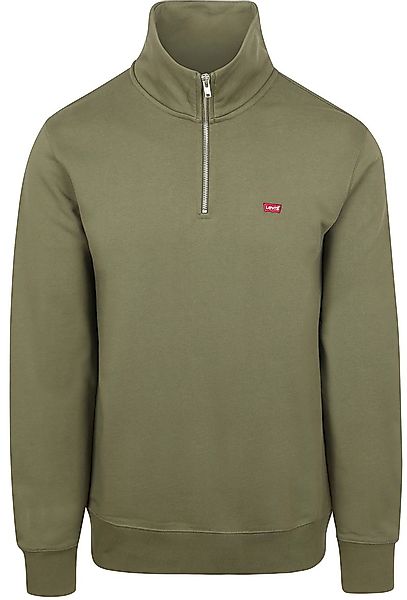 Levi's Sweater Half Zip Grün - Größe XXL günstig online kaufen