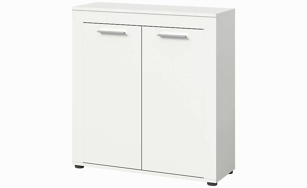 Highboard  Bardenas ¦ weiß ¦ Maße (cm): B: 80 H: 88 Kommoden & Sideboards > günstig online kaufen