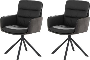 Jockenhöfer Gruppe Drehstuhl "Audrey" (Set) 2 Stk. Leder Echtleder, inklusi günstig online kaufen