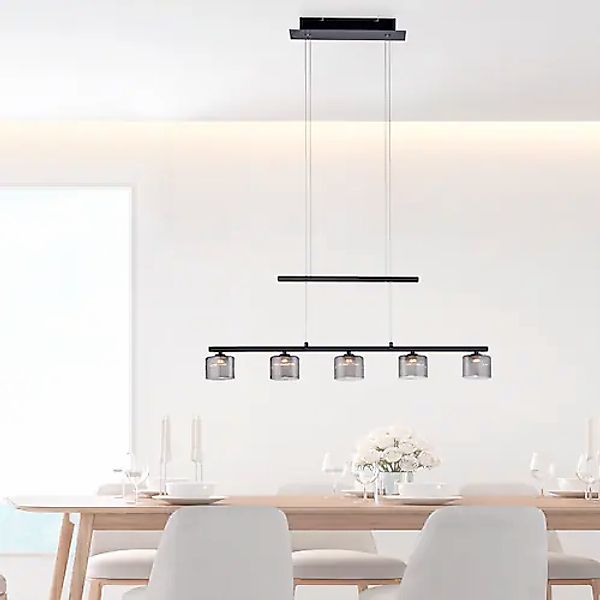 Paul Neuhaus Pendelleuchte »HYDRA« LED-Board 1 Stk. Warmweiß LED günstig online kaufen