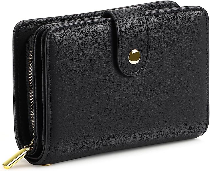 Coonoor Geldbörse Geldbeutel Damen Zipper ​mit Münzfach & RFID-Schutz günstig online kaufen