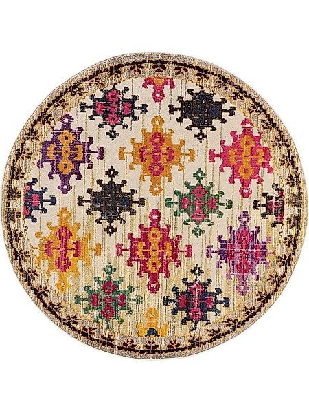 benuta Teppich Casa, rund, Höhe: 11 mm, Teppich Wohnzimmer, Esszimmer, Schl günstig online kaufen