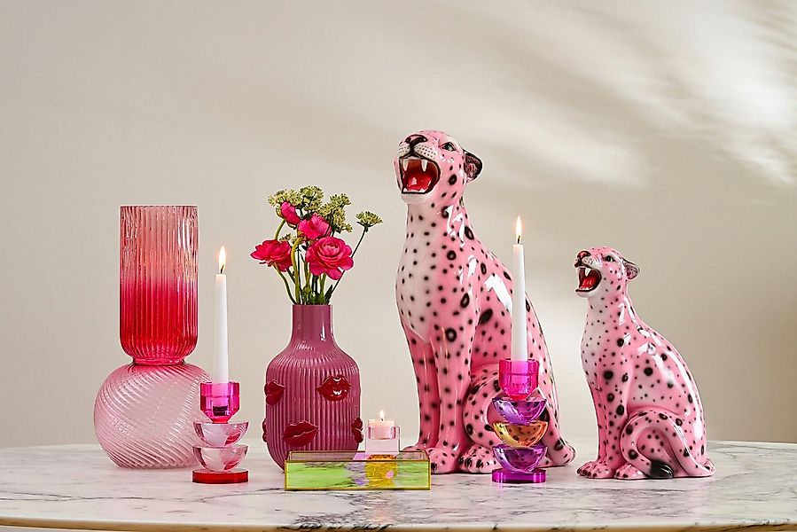 Giftcompany Dekovase L'amour Vase Lippen pink 30cm (Vasen) günstig online kaufen