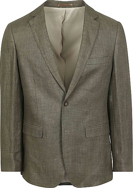 Suitable Blazer Leinen Panama Olivgrün - Größe 48 günstig online kaufen