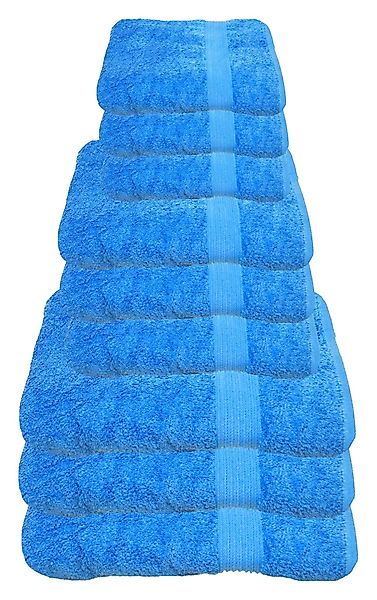 Julie Julsen Handtücher 9-Handtücher-Himmelblau, Baumwolle (9-St) günstig online kaufen