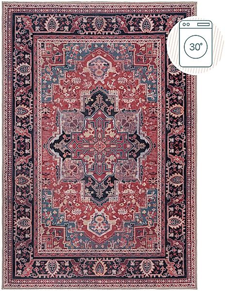 FLAIR RUGS Teppich »Windsor« rechteckig 4 mm Höhe Waschbarer Teppich günstig online kaufen