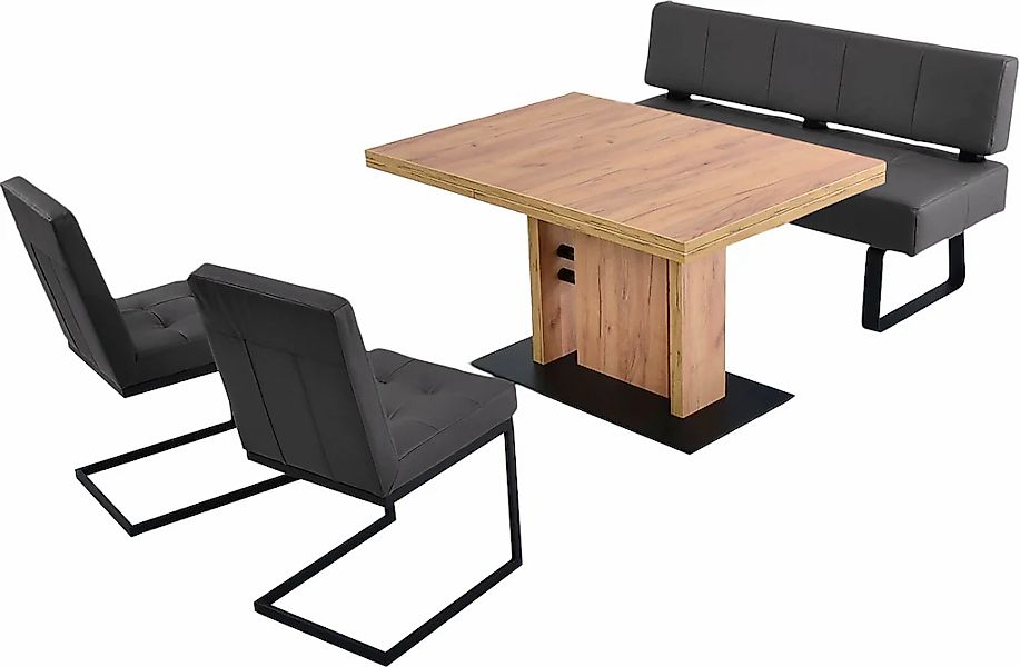 K+W Komfort & Wohnen Polsterbank "Spider II" Sitzsteppung, bequem durch San günstig online kaufen