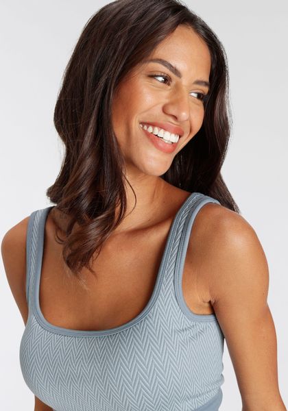 vivance active Crop-Top mit breitem Bündchen günstig online kaufen