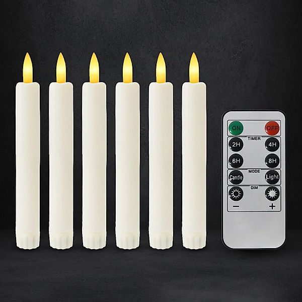 kisidus LED-Kerze LED Stabkerzen mit Fernbedienung günstig online kaufen
