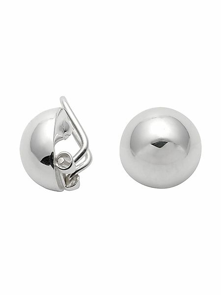 Adelia´s Paar Ohrhänger "1 Paar 925 Silber Ohrringe / Ohrclips Ø 11,5 mm", günstig online kaufen