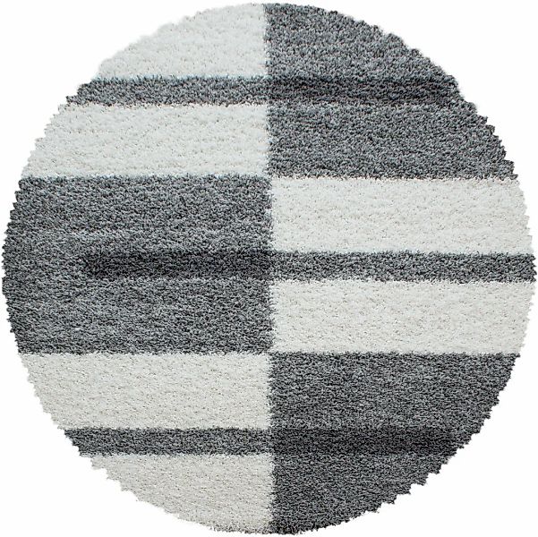 Ayyildiz Teppiche Hochflor-Teppich "Gala Shaggy 2505" rund 30 mm Höhe Wohnz günstig online kaufen