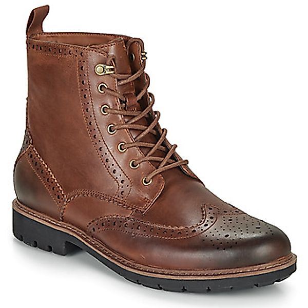 Clarks Schnürstiefel "Batcombe Lord", Budapester, Brogue, Business Stiefel günstig online kaufen