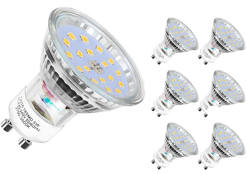 Dexnump LED Deckenspots, LED fest integriert, günstig online kaufen