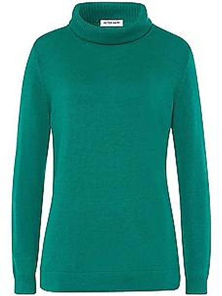 Rollkragen-Pullover Modell Tamara Kaschmir Peter Hahn grün günstig online kaufen