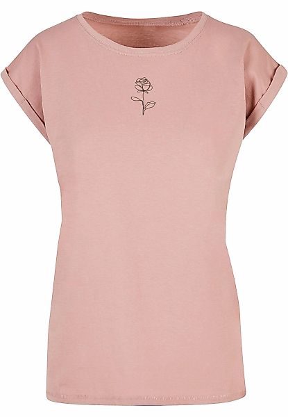 Merchcode T-Shirt "Merchcode Damen Ladies Spring - Rose T-Shirt" 1 Stk. tlg günstig online kaufen