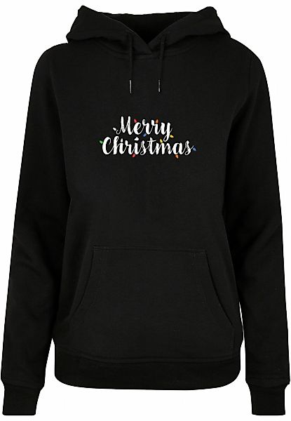 Merchcode Kapuzenpullover "Merchcode Damen Ladies Merry Christmas Lights Ba günstig online kaufen
