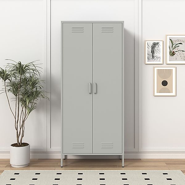 INOSIGN Drehtürenschrank Kleiderschrank Schrank Metallschrank Mehrzweckschr günstig online kaufen