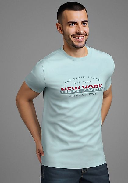 H.I.S Rundhalsshirt "Neue Kollektion" mit Print günstig online kaufen