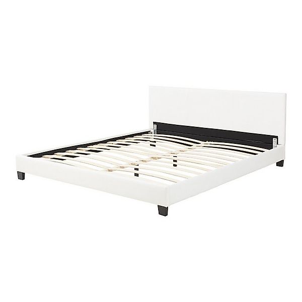 Corium Polsterbett, Doppelbett »Samara« mit Lattenrost 160x200cm weiß günstig online kaufen