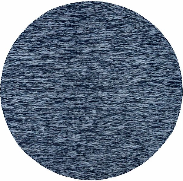 Bruno Banani Teppich "Venezia" rund 4 mm Höhe Flachgewebe, Sisal-Optik, mel günstig online kaufen