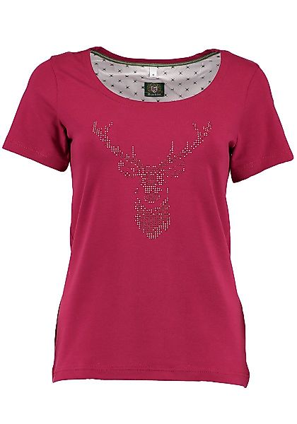 OS Trachten Trachtenshirt Uginoy Kurzarm T-Shirt günstig online kaufen