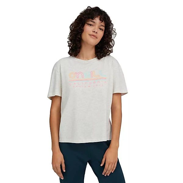 O´neill All Year Kurzärmeliges T-shirt S White Melee günstig online kaufen