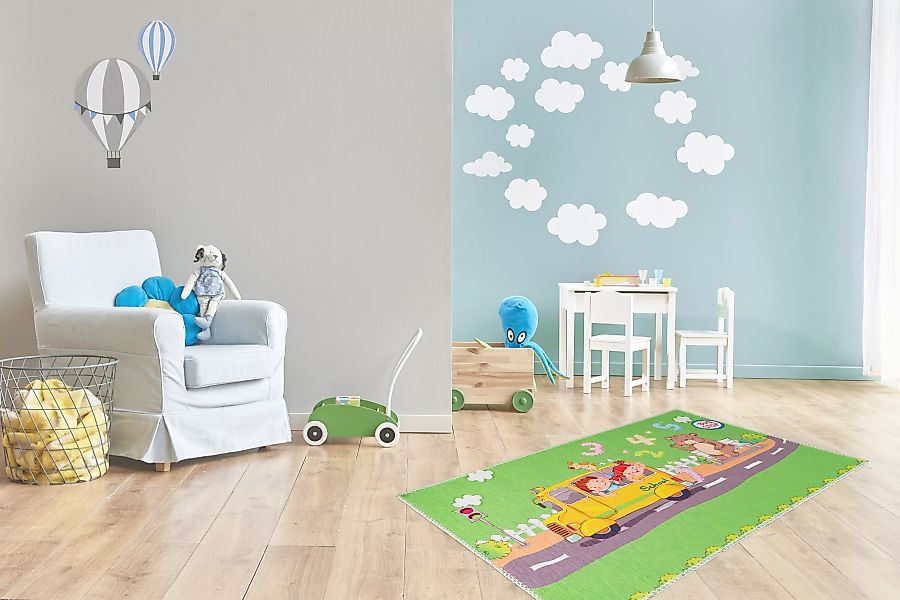 Noa Interior | Kinderteppich Coco Schoobus günstig online kaufen