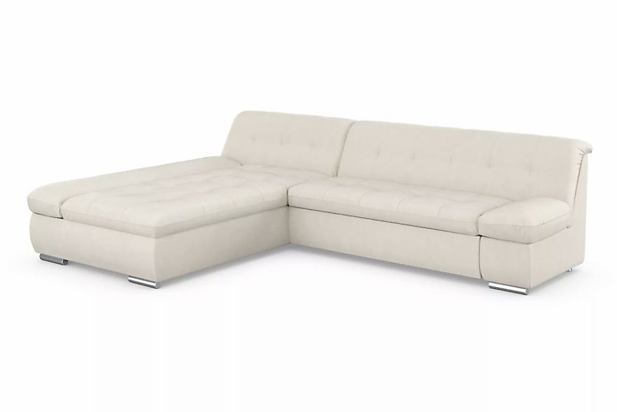DOMO collection Ecksofa »Mona L-Form«, wahlweise mit Bettfunktion günstig online kaufen
