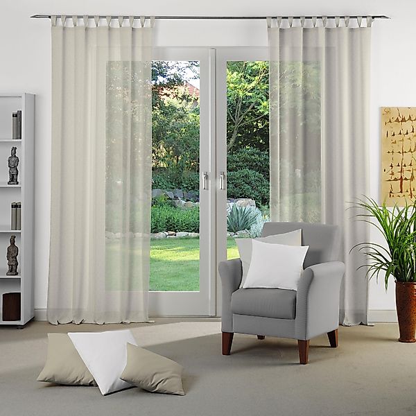 Wirth Vorhang "Sunday" Schlaufen 1 Stk. tlg. günstig online kaufen