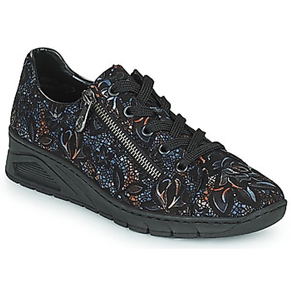 Rieker Wedgesneaker mit floralem Druck, Freizeitschuh, günstig online kaufen