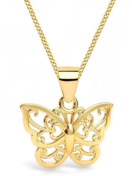 Goldene Hufeisen Kette mit Anhänger Halskette günstig online kaufen