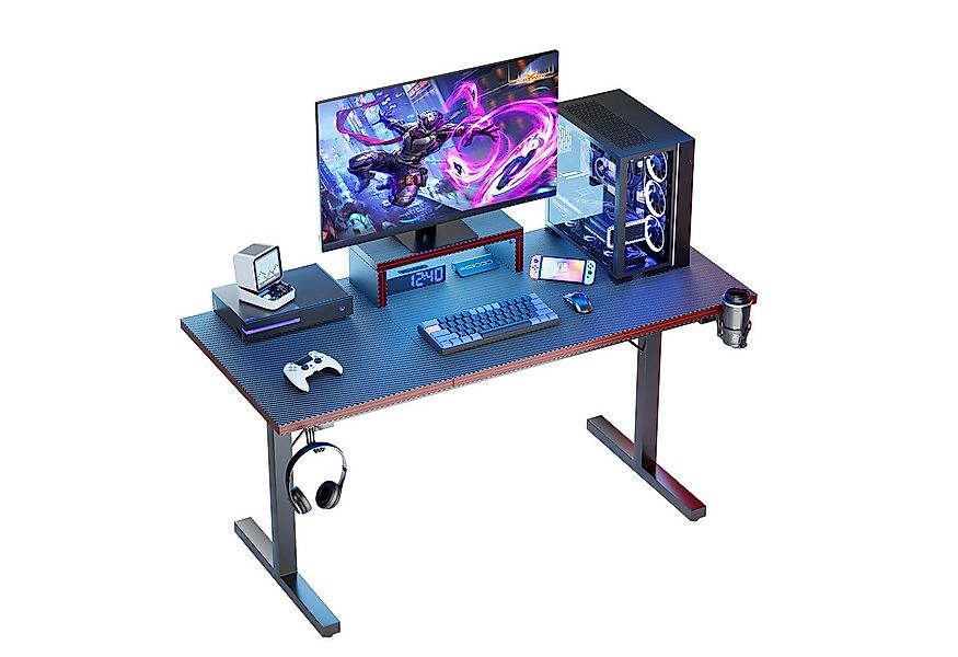 GUNJI Gamingtisch 140*60 Computertisch, Schreibtisch, Carbonfaser-Desktop-G günstig online kaufen
