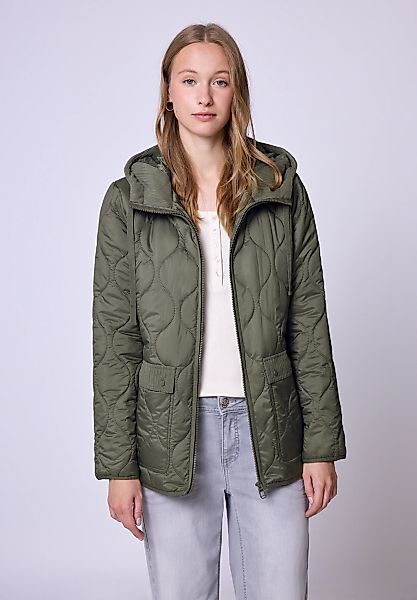 STREET ONE STUDIO Steppjacke mit Kapuze mit Kapuze mit Tunnelzugband günstig online kaufen