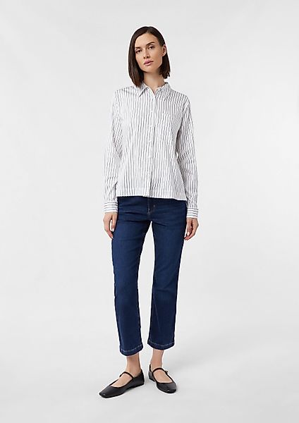 comma Bootcut-Jeans Jeans-Hose Cropped Jeans mit günstig online kaufen