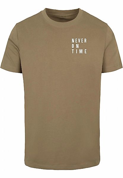 MisterTee Kurzarmshirt "MisterTee Damen Never On Time Tee", (1 tlg.) günstig online kaufen