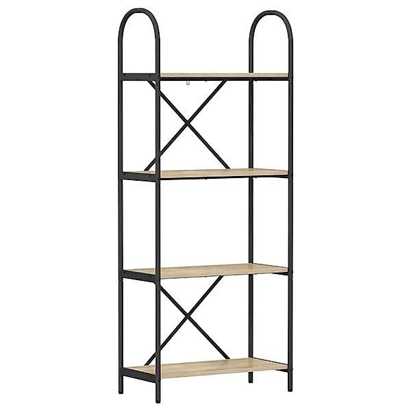 vidaXL Bücherregal Sonoma-Eiche 60 x 30 x 146 cm Holzwerkstoff 879912 günstig online kaufen