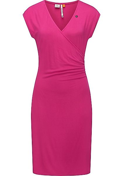 Ragwear Etuikleid Crupi figurbetontes Sommerkleid mit Raffung an der Taille günstig online kaufen