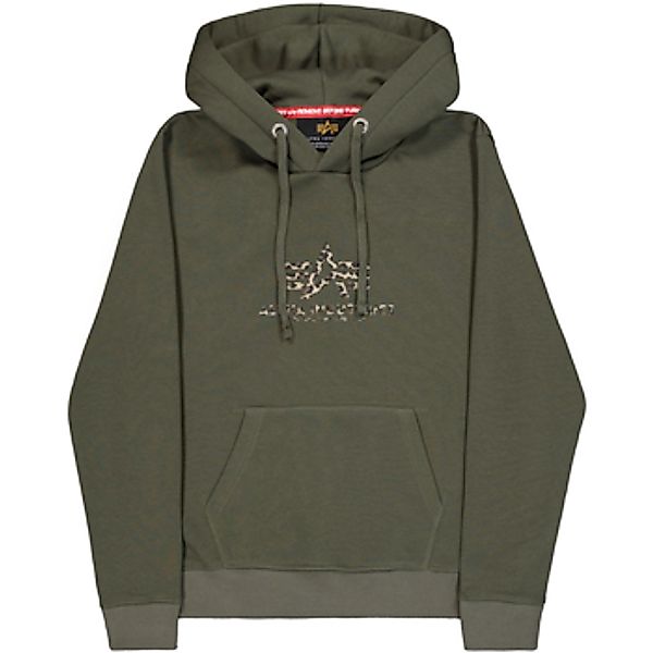 Alpha Industries  Sweatshirt Basic Hoodie BL Mirror Leo W - dark olive günstig online kaufen