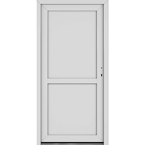 Roro Nebeneingangstür OKE 1150 Kunststoff 5FA Weiß 88 cm x 198 cm DIN R günstig online kaufen