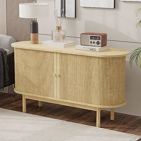 STILVORA Sideboard mit 2 Schiebetüren,Beistellschrank mit günstig online kaufen